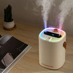 Tevorex 2L Large Capacity Portable Humidifier Sprayer Mist Aromatherapy Diffuser Usb Large-capacity Ultrasonic Air Purifier Humidifier For Home