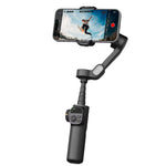 LinkMejor Smart X2 3-Axis Smartphone Gimbal Built-in Extension Rod OLED Display Anti-shake Technology for iOS and Android