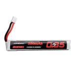 5Pcs LinkMejor 3.8V 350mAh 50/100C 1S Lipo Battery PH2.0 Plug for RC Racing Drone