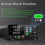 LinkMejor DC Power Supply 1A 400W 600W 800W 1000W 400V-1000V options Memory Function OCP OVP 4-Digit LCD Dual-Knob Encoder Lock Output Switch No Communication Interface
