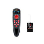LinkMejor DS650 2.4GHz 6CH FHSS Transmitter Color Display Built-in 3.7V 1500mAh Battery Radio Controller With Receiver for RC Car Boat Vehicle Models