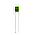 6 in 1 Soil PH Meter Fertility Moisture Light Temperature Humidity Tester High Precision Rotatable LCD Screen Garden Greenhouse Sensor