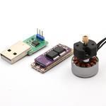 QY3D Upgraded Brushless Motor 1505 2300KV 40A ESC AM32 Firmware Parameter Tuner Conversion Seat Set for Land Rover FMS FCX24M Discovery Range for Defender 90 110 1/24 RC Cars Vehicles Models Parts