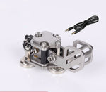 CW Morse Code Keys Automatic - Radio HAM Send Telegram Double Paddlewith Stainless Steel Body Three Neodymium Magnets