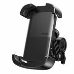 LinkMejor Motorcycle Phone Mount 360° Rotation Handlebar/Rearview Mirror Shockproof for Bike Scooter Electric Vehicle Compatible with 4.7-6.9 Inch Mobile Phone