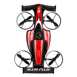 LinkMejor YL61 2-IN-1 Land Air Flying Racing Drift Car Altitude Hold Mode Tumbling Stunts 2.4G Remote Control Toys Kids Gifts RC Drone Quadcopter RTF