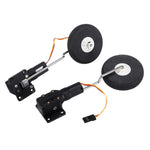 Metallic Worm-type Electronic Retractable Landing Gear for Small Real Electric Fixed-wing RC Aircraft Airplane