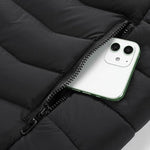 LinkMejor HJ-09B Heated Jacket 9 Areas Dual Control Zones USB Charging Winter Warm Outdoor Electric Heating Jackets
