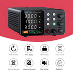 LinkMejor DC Power Supply TPS-C1203 TPS-C305 C605 C3010 0-160V 0-10A 360W 300W 150W Adjustable Regulated Power Supply USB Fast Charge Overcurrent Protection Digital Display