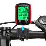 LinkMejor Waterproof Bicycle Computer LCD Display Wired Speedometer Odometer Cycling Digital Bike Monitor