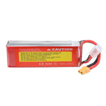 LinkMejor Power 11.1V 5000mAh 60C 3S Lipo Battery XT60 Plug for RC Quadcopter Car