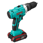 KiWarm 1200mAh 48VF Brushless Cordless Impact Drill Electric Impact Drill with Battery
