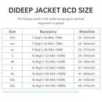 [US Direct] DIDEEP Diving Professional Jacket BCD Scuba Diving Buoyancy Adjustment Vest Regulator Leisure Diving