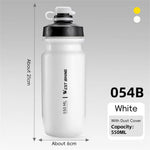WEST BIKING 550ML Extrusion Bicycle Water Bottle Portable Lightweight Drop-resistant Leak-proof Sports Bike Kettle for MTB Outdoor Cycling