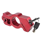 LinkMejor Anti-Theft Aluminum Alloy Handlebar Lock for Bike Motorcycle E-Bike Universal Portable Bicycle Secure Lock