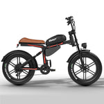 [USA Drect] QUNT BK20 Electric Bike 48V 18AH Battery 500W Motor Recommended Top Speed 25KM/H 20inch Tires 110KM Max Range 120KG Max Load Electric Bicycle