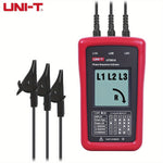 LinkMejor UT261A 3 Phase Sequence Tester AC Phase Rotation Meter Voltage Range 40V- 690V LCD Display IEC Safety Standard CAT III 600V Electrical Testing Tool