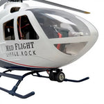 LinkMejor EC135 450 Class 2.4G 6CH GPS Stabilized Scale RC Helicopter RTF With X2 Flight Controller and Searchlight
