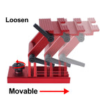 Adjustable Grinder Clamp Suitable for 6/8 Inch Bench Grinders Replacement Accessory User Friendly Design for Effortless Installation and Removal
