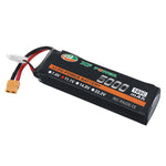 LinkMejor 11.1V 5000mAh 100C 3S LiPo Battery XT60 Plug with T Deans Plug for RC Drone