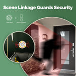 Moes Tuya WiFi Zigbee3.0 Smart PIR Sensor 128° Detection Range Real-time Alerts Scene Linkage Smart Life APP Passive Infrared Sensor
