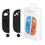 LinkMejor LinkMejor-NS2292 Switch2 Joycon Left and Right Handle+Joystick Caps Anti-slip Shockproof Silicone Protective Cover Precision Cutouts Easy Install Gaming Accessories