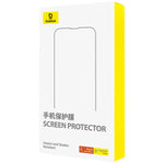 LinkMejor Crystal Series Anti-Glare Full-Coverage HD Tempered Glass Screen Protector with Dust Filter for iPhone 15 15 Plus 15Pro 15 Pro Max