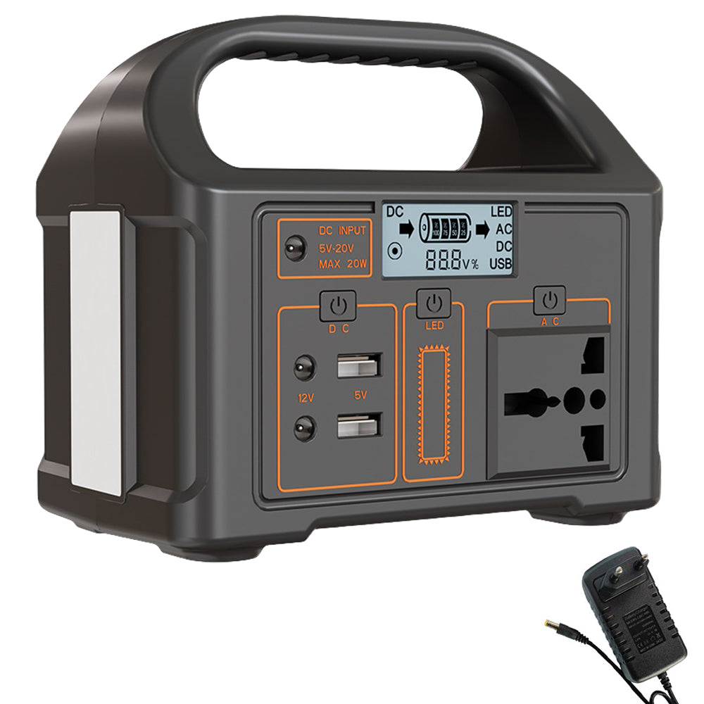 LinkMejor JSD012 100W Portable Power Station 76 8Wh LiFePO4 Battery 220V 24000mAh EU Plug Solar Generator for Camping Outdoor Emergency Backup Power Supply