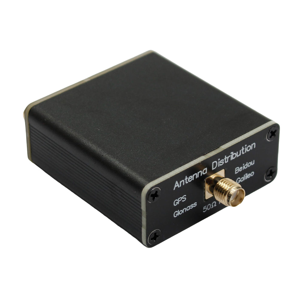 LinkMejor GLONASS BeiDou Galileo Signal Splitter 1x4 Power Splitter Wide Frequency Range 1.4-1.6 GHz SMA Connector Low Loss High Isolation