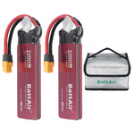 [EU/USA Direct]ISDT BattAir 2nd Gen 7.4V 2200mAh 50C 2S Smart LiPo Battery Wireless APP Control XT60 Plug for RC Drones Airplane