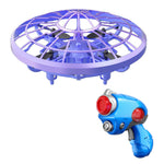 LinkMejor XS4 Space Shooting Gesture Sensing Flying Saucer Intelligent Hovering UFO Kids Gifts 2.4G 4CH 6-Axis Remote Control RC Toys Drone Quadcopter RTF