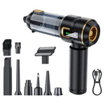 Suitu ST-6697 Cordless Handheld Vacuum Cleaner 16000Pa Strong Suction Brushless Motor Rechargeable Lithium Battery Multi-Functional Car Cleaning Lightweight Portable Easy Type-C Charging