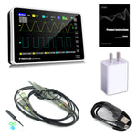 LinkMejor 1013D 7-inch Digital 2 Channels Tablet Oscilloscope 100M Bandwidth 1GS/s Sampling Rate 800x480 Resolution Capacitor Screen Touch + Gesture Operation Oscilloscopes
