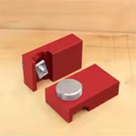 Guide Rail Adjustable Lockable Stop Compatible with Track Saws Jigsaws Miter Saws Planers Precision Cutting Tool