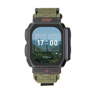 LinkMejor T-Watch Ultra Watch ESP32-S3 Development Board 2.06 Inch AMOLED 410x502 Capacitive Touch Wi-Fi BLE 5.0 LoRa SX1262 16MB Flash 8MB PSRAM NFC GNSS Programmable Watch