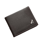 Men Short Wallet Business Casual Soft Leather Wallet Classic Retro Horizontal Wallet Large Capacity Fashion Purse With Card Slot