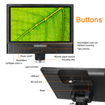 LinkMejor 10 Inch Digital Microscope  4X Zoom 1080P LCD Display Magnifier Soldering Microscope with LED