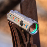 Lumintop THOR5 1200M 370LM Long Thoot EDC Titanium LEP Flashlight 18350 Battery Long Range Strong LEP Spotlight Waterproof Thrower Torch
