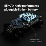 Turbo Racing C74 RTR 1/76 2.4G RWD Mini Drift RC Car Full Proportional LED Light Upgrade Chassis TC06 Miniature Professional Vehicles Models Super Micro Remote Control Toys
