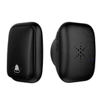 1-to-1 Battery-free Self Powered RF433 Wireless Doorbell EU Plug 38 Ringtones Outdoor IP44 Waterproof 150m Range Long Distance Door Bell