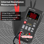 2in1 ZOYI ZT-XR1 Battery Internal Resistance Meter Multimeter 25000 Counts Test Capacitance/Diode/Voltage,etc for 18650 Battery Testing