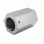 5C-CB 5C Collet Block Set with Square and Hexagonal Clamps Quick Tightening Handle and Locking Rings Compatible Perfect for Secure and Efficient Clamping Needs