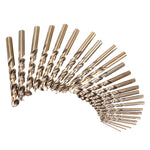 Drillpro 13/19/25 PCS HSS 1-13mm Drillpro M35 Bit Set Cobalt Twist Drill Bit