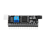 LinkMejor I2C TWI SP Serial Interface Port Module 5V 1602 LCD Adapter Geekcreit for Arduino - products that work with official Arduino boards