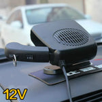 200W 12V Electric Car Heater Defroster Multi-function Portable Defogger Windshield Defroster Heating Cooling Dual Modes For All Season