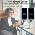 Tuya 7-32V Smart Zigbe Switch Mini RF Module Timing/Schedule Function Smart Scene Application APP Remote Monitor Voice Control with Alexa Google Home