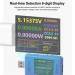 LinkMejor XA3 Pro USB Smart Tester PD QC2.0 QC3.0 Fast Charge 6.5A High Current 156W Power Measurement 1.77-inch TFT LCD