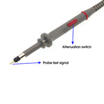 LinkMejor 1 Set P6100 DC-100MHz Oscilloscope Probe 100MHz Scope Clip Probe for Tektronix