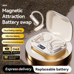 M143 TWS Headset Wireless bluetooth 6.0 Earphone ACS Panoramic Sound Directional Sound Transmission AI Call Noise Reduction 60H Playback Battery Digital Display Touch Control Earhooks Sports Headphones