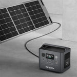 [USA Direct] Aferiy P010 800W 512Wh LiFePO4 Portable Power Station +1* S100 100W Solar Panel UPS Pure Sine Wave Solar Generator Camping RV Home Emergency Portable Backup Power US Plug